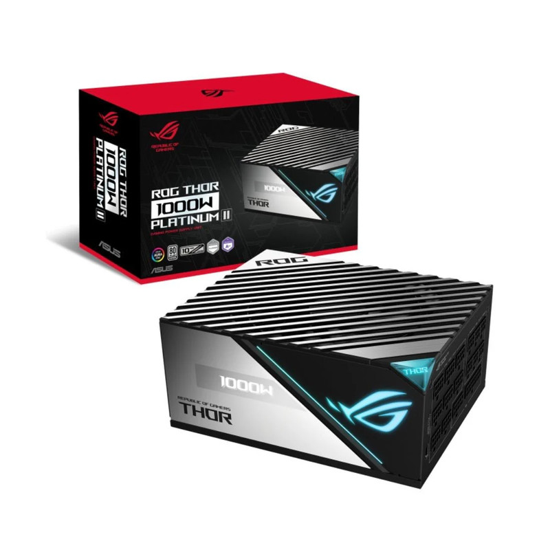 Asus ROG Thor 1000W 80 Plus Platinum II Fully Modular Power Supply - مزود الطاقة